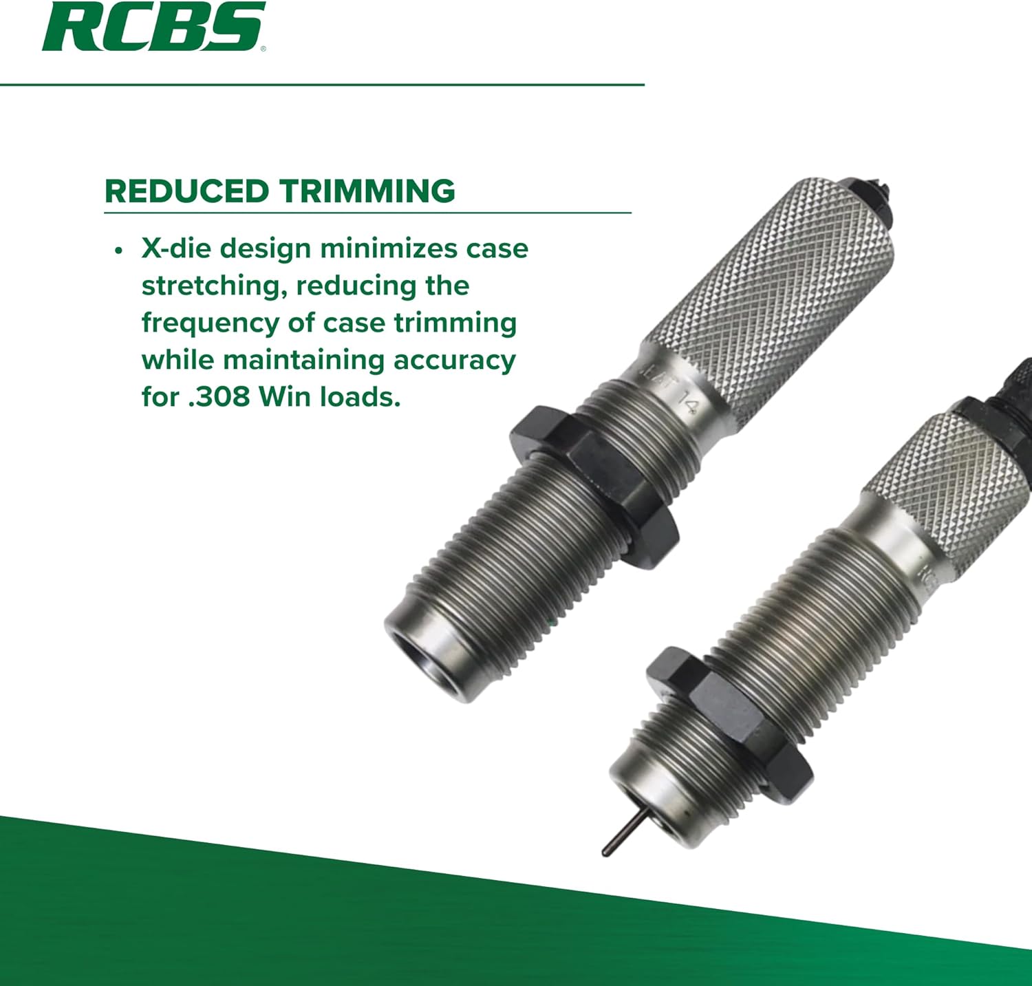 RCBS X-Die FL Die Set, .308 Win