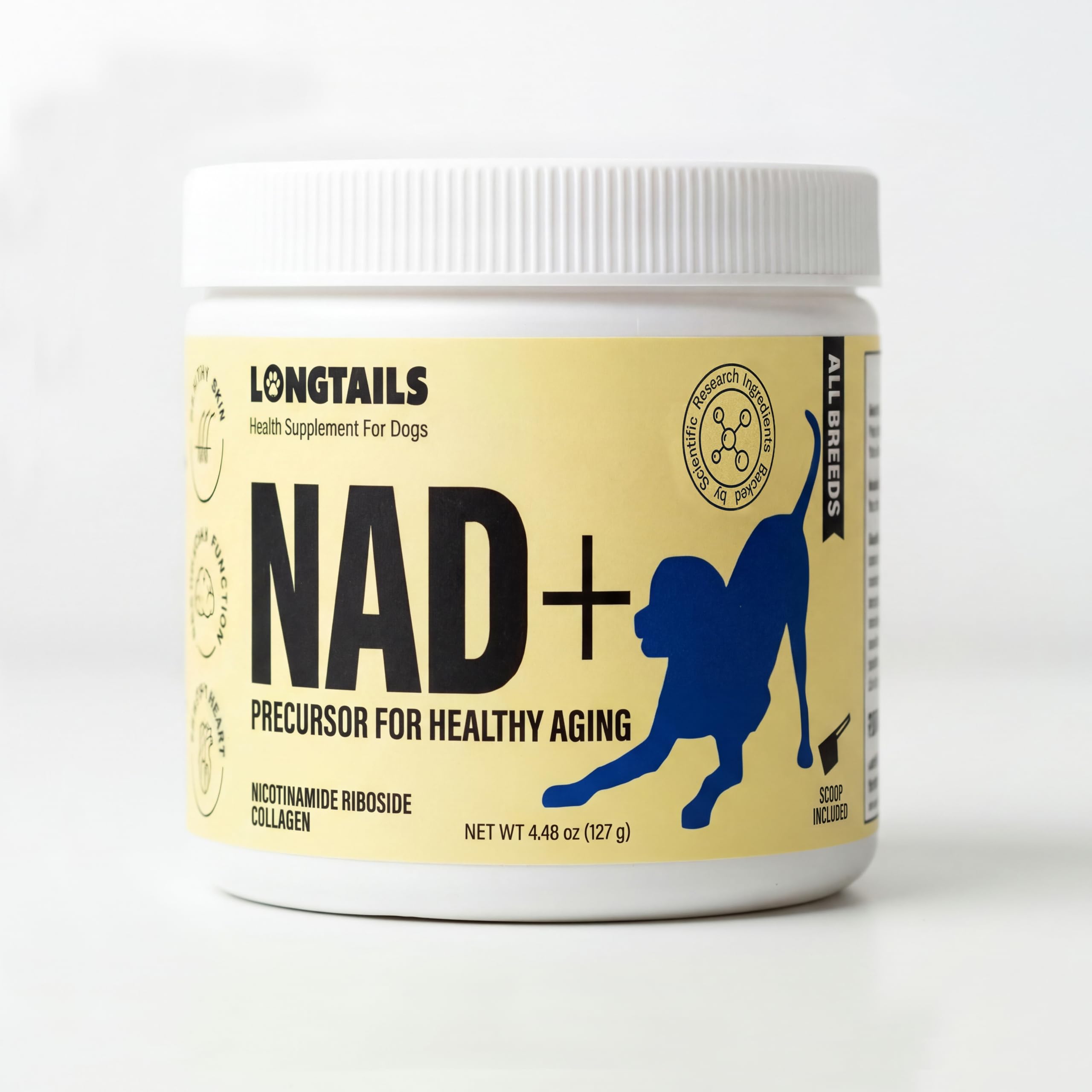 NAD+ Senior Dog Supplement - NMN Alternative, 200mg NR Powder — Amazon image 2