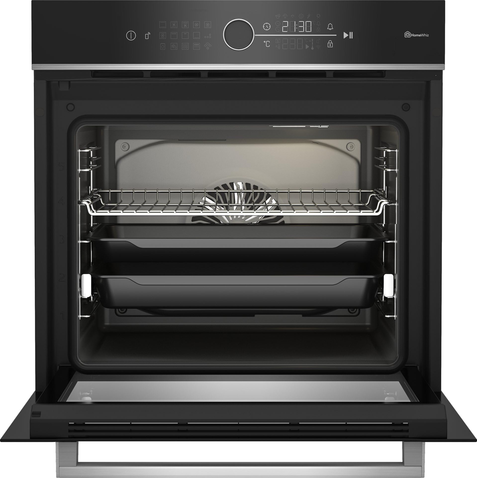 Beko BBIMM13400XCSW 72 L 3400 W A+ Nero, Stainless Steel