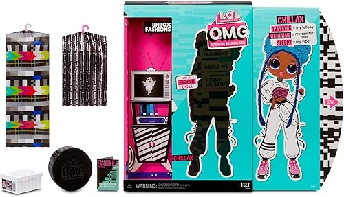 Miniatura 3 de LOL Surprise OMG Chillax Fashion Doll - Juego de muñecas de vestir con 20 sorpresas para niñas y niños mayores de 4 años