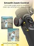 Gimbal Stabilizer for Smartphone,NO APP AI Tracking, Gesture Control, Inception Gimbal with TikTok YouTube,3-Axis Foldable Stabilizer for iPhone& Android-AOCHUAN XE AI Version