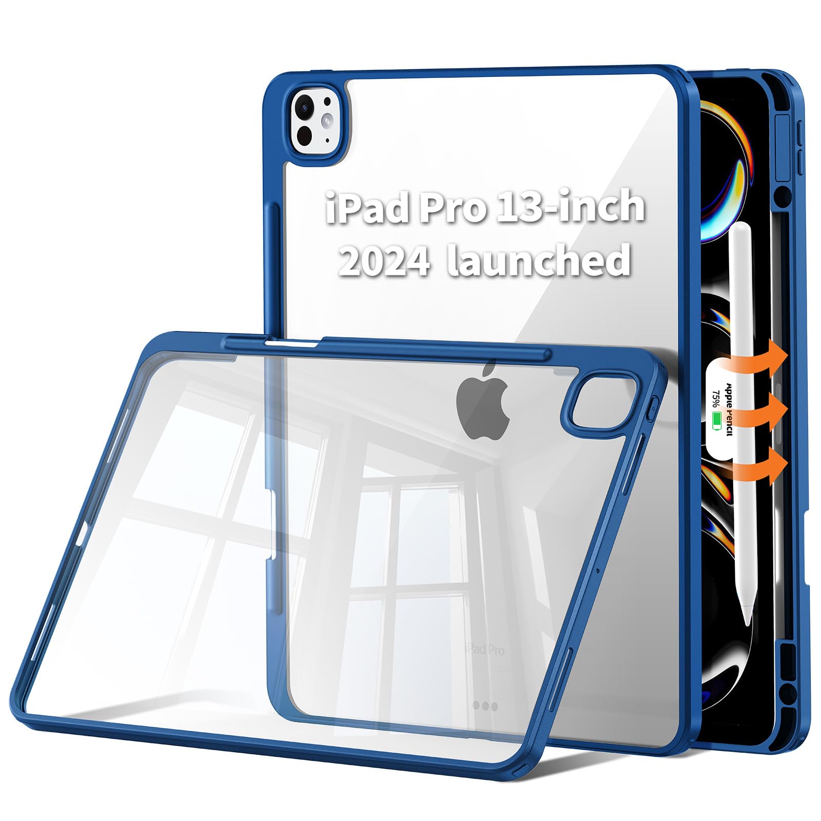 iPad Pro + MagicKeyboad＋cases&pencils Amazon.com: Magic-Keyboard Compatible Case for 2024 iPad Pro 13