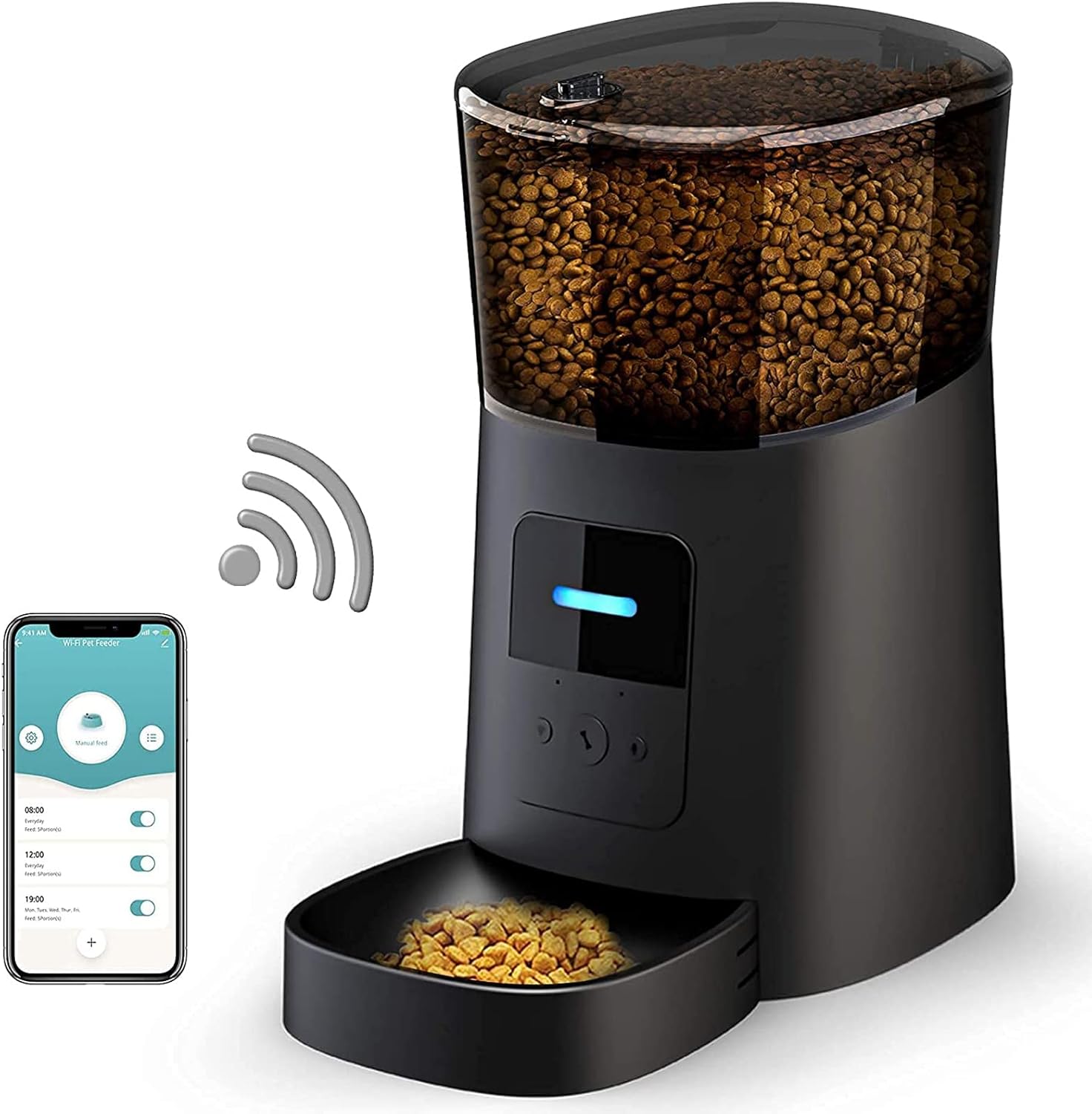 app controlled cat feeder