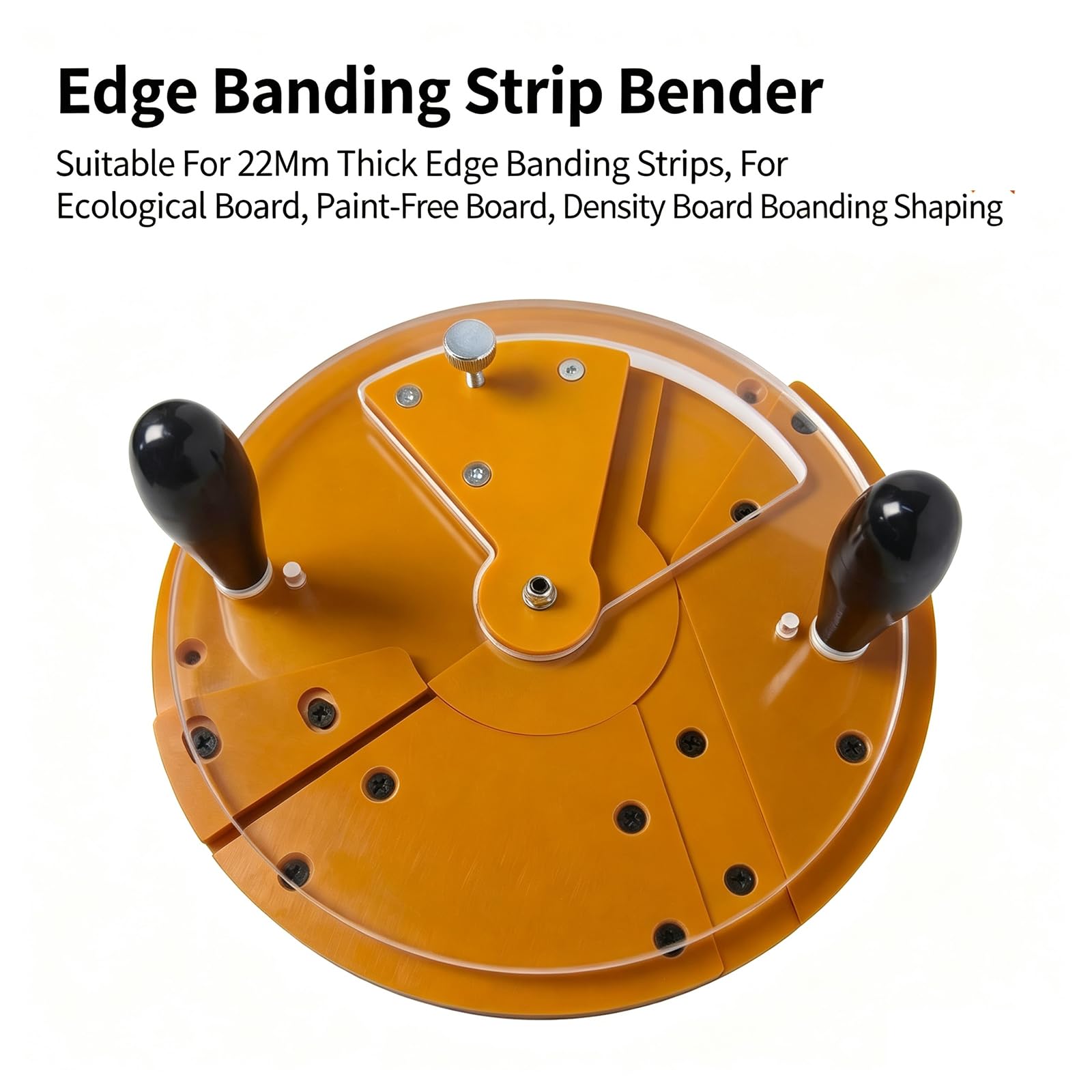 Herramienta para Doblar Cantos En Arco, Plantilla para Carpintería, para Cantos Curvos, Compatible con Cinta De Canto De 22 Mm, Diámetro Opcional De 23/25,8 Cm 23cm