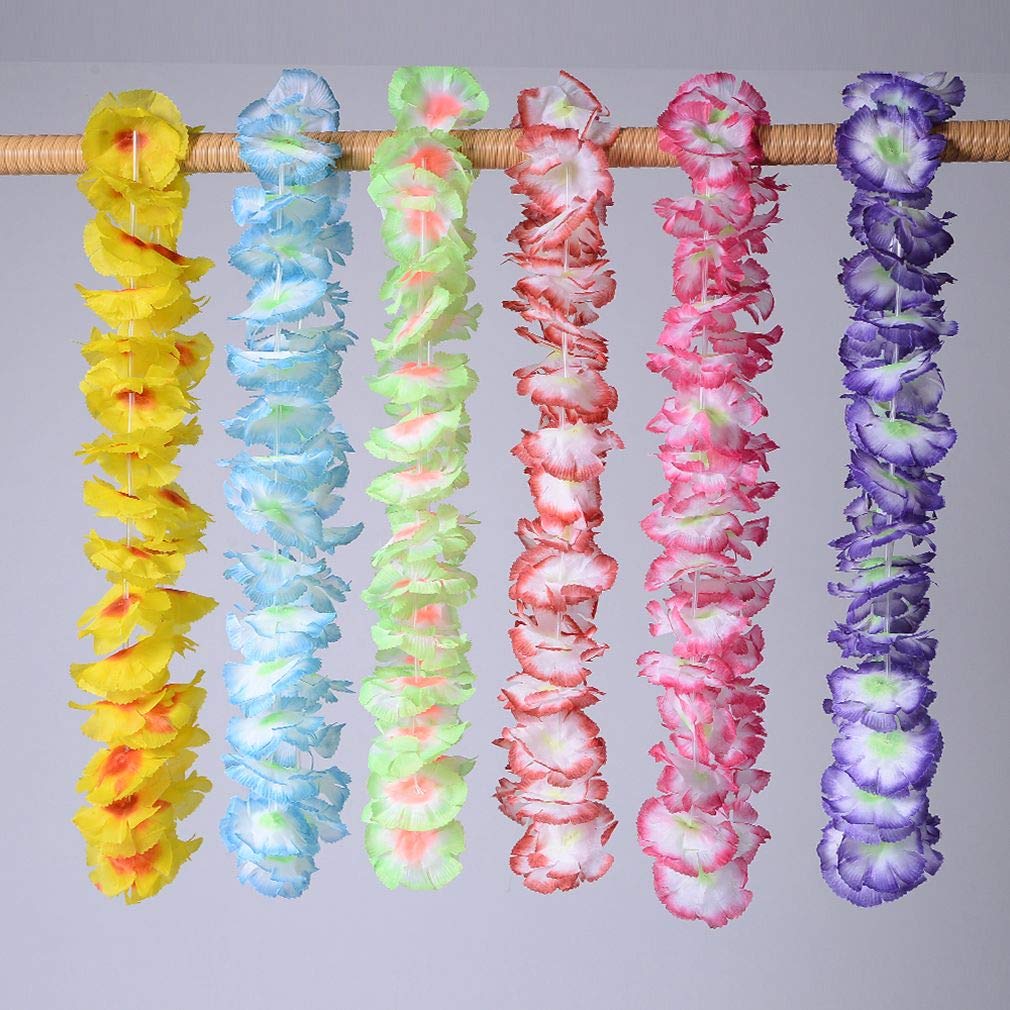 GORGECRAFT 2 Set Da 36 Pezzi Ghirlanda Fiori Selvatici In Carta, Decorazioni Per Feste Primaverili Ed Estive, 2,5 M Ciascuna