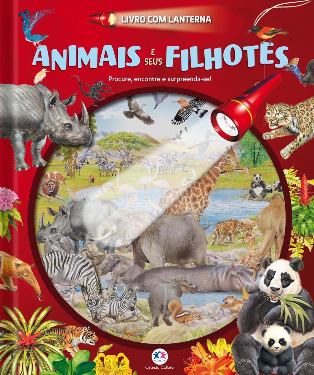 Animais e seus filhotes - Livro com lanterna | Amazon.com.br