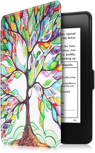 Vista 110 de Funda para Kindle Paperwhite Fintie SmartShell Negro