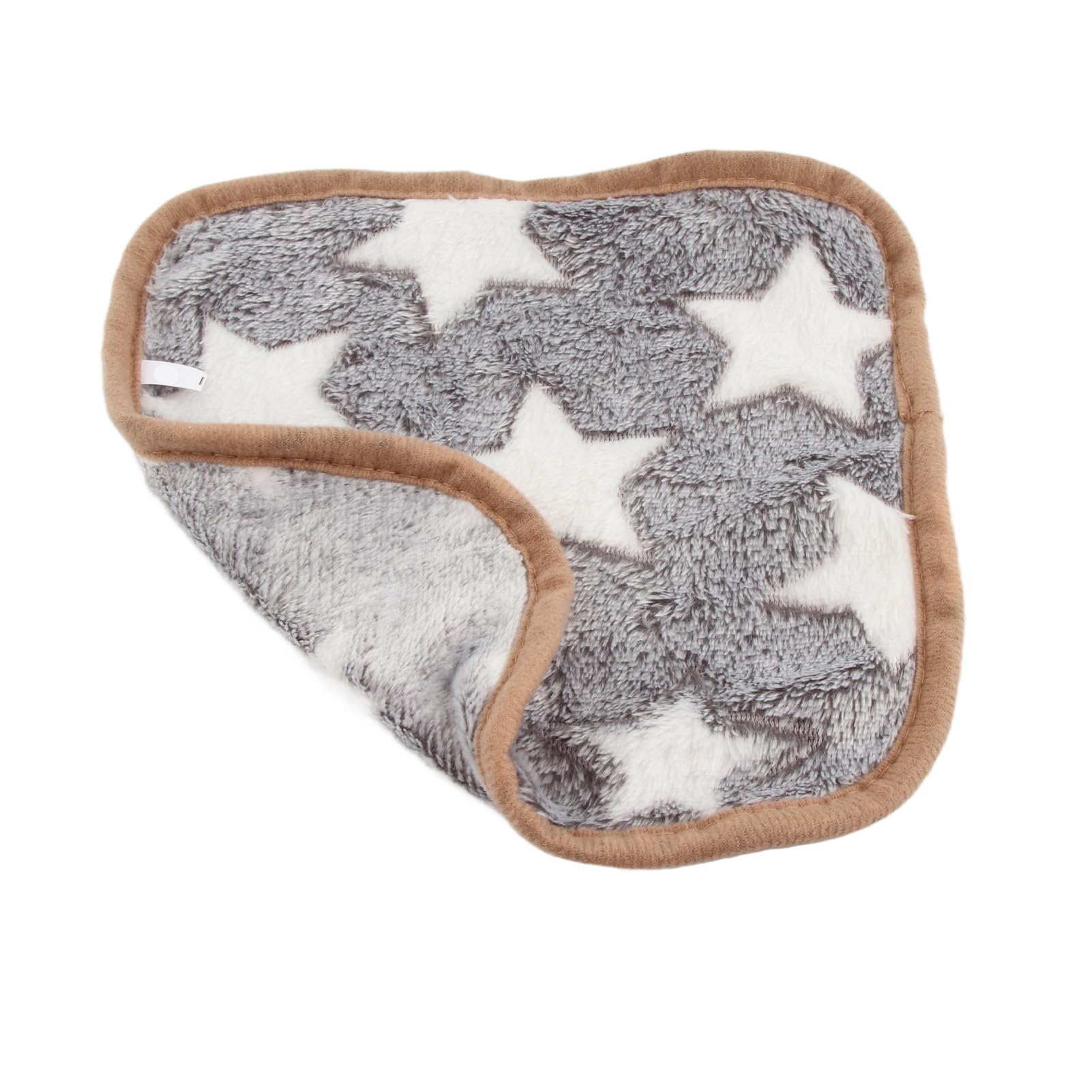Manta gris para mascotas, cálida, suave, cómoda, patrón de estrellas, manta de felpa para perros, manta para gatos para el hogar, sofá (XL)