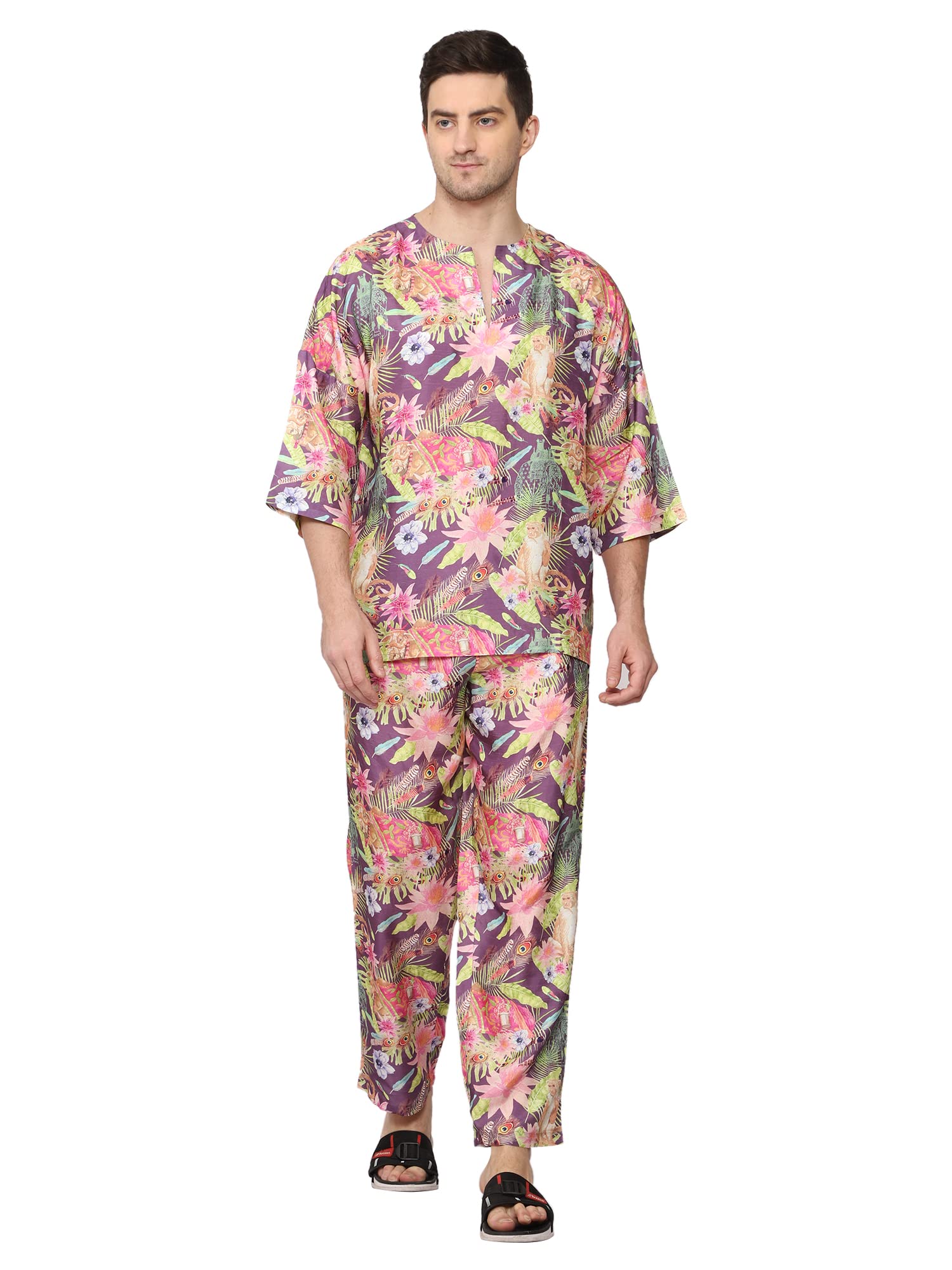 Mens Night Rob, 100% Viscose , Oliver