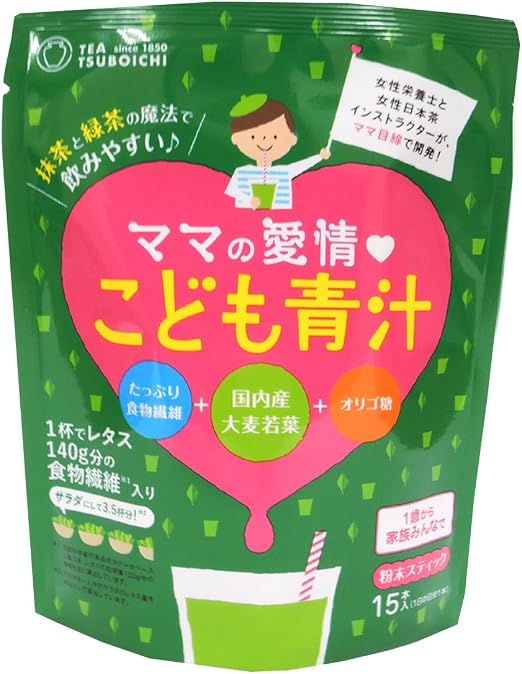 Amazon つぼ市製茶本舗 ママの愛情 こども青汁 45g つぼ市製茶 ベビー用飲料 通販