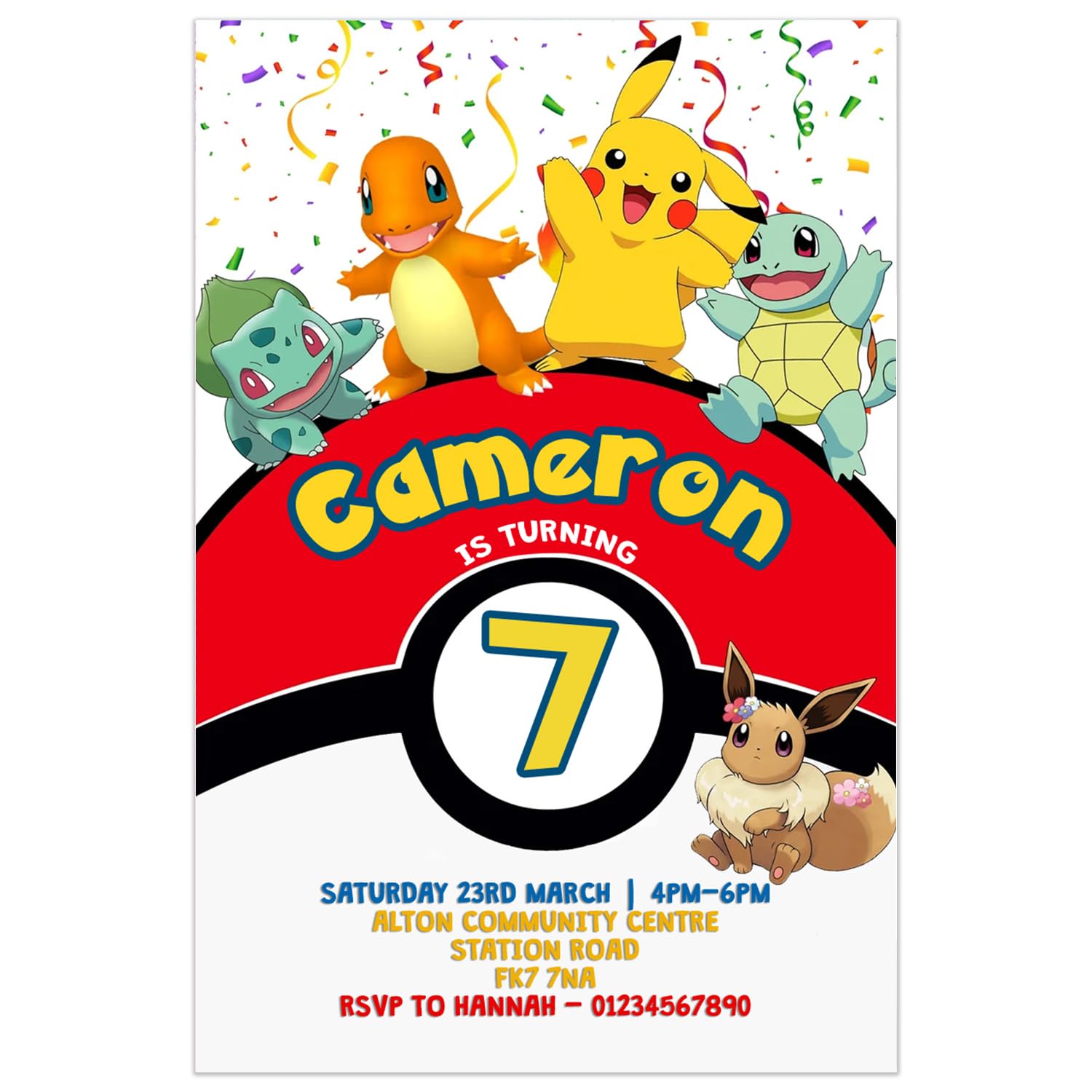 Personalised Gaming Birthday Party Invitations, Videogames Party Invites Boys Girls | PACK OF 10 WITH ENVELOPES