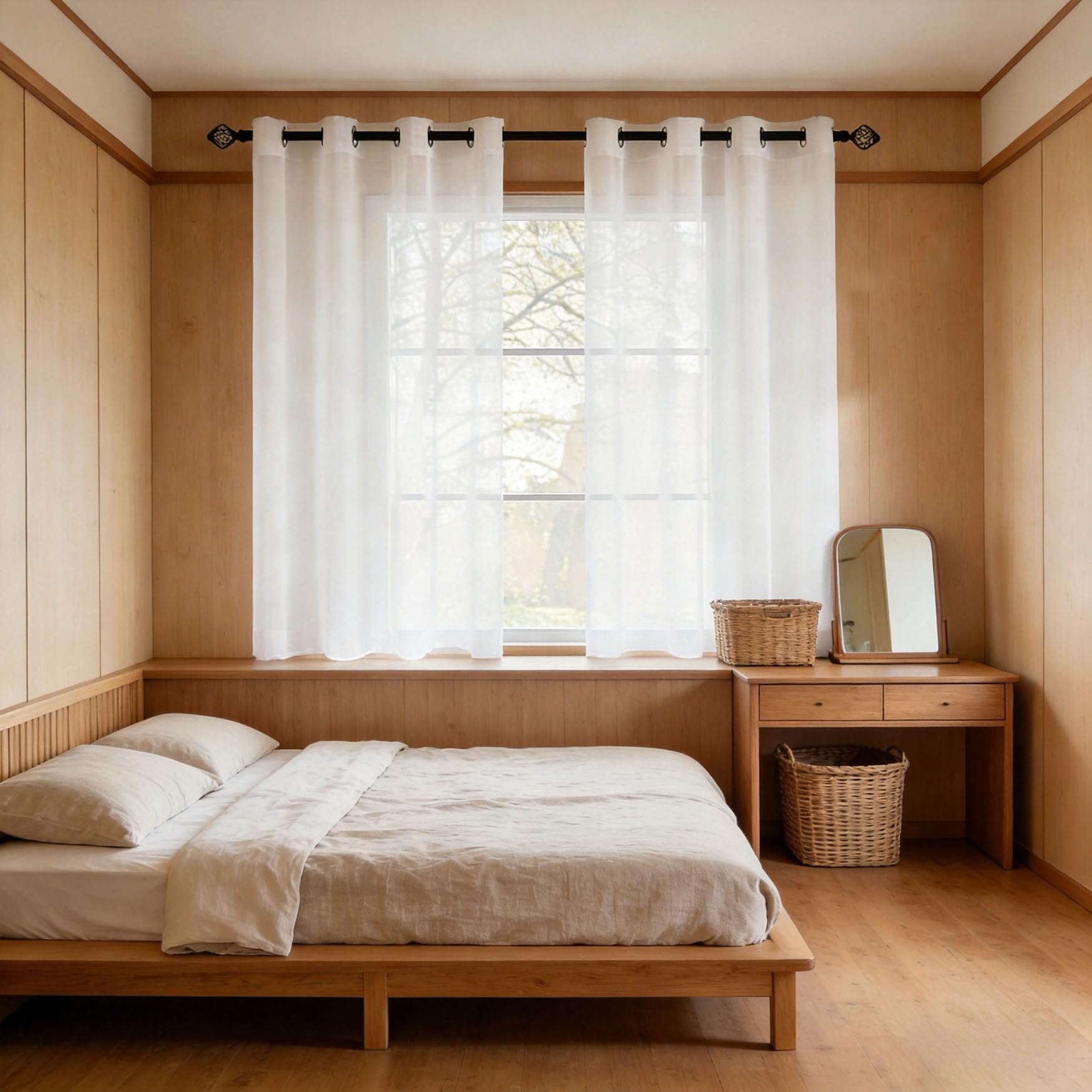 Rideau pour chambre enfant et cuisine créant une ambiance douce