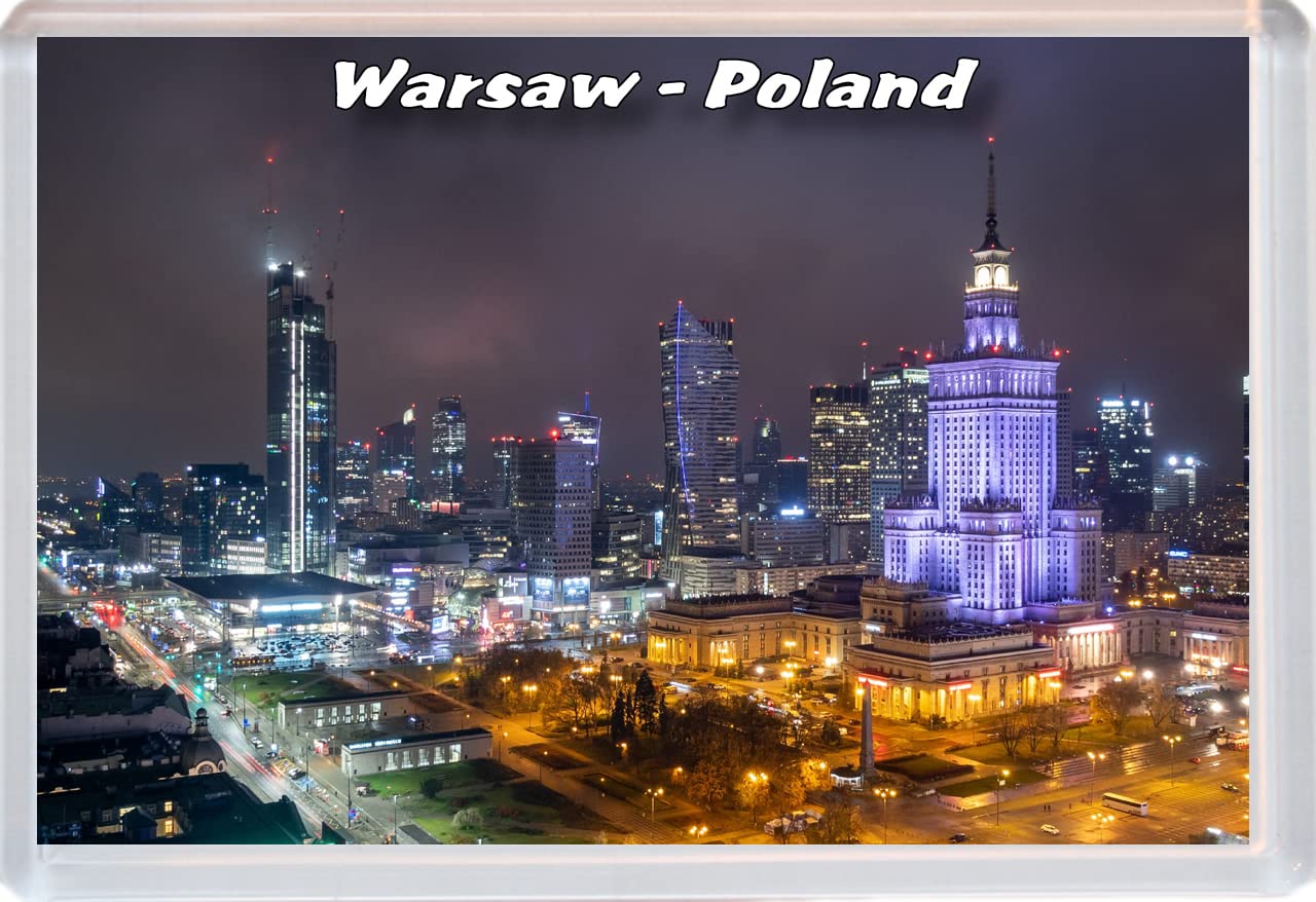 Baked Bean Store Warsaw - Poland - 96 x 67mm Jumbo Fridge Magnet/Magnets BBSFHM447