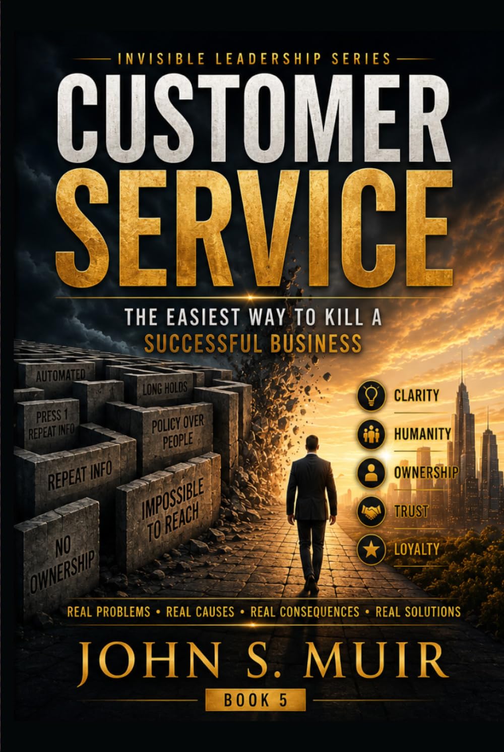 CUSTOMER SERVICE: The Easiest Way to Kill a Successful Business (The Invisible Leadership Series)