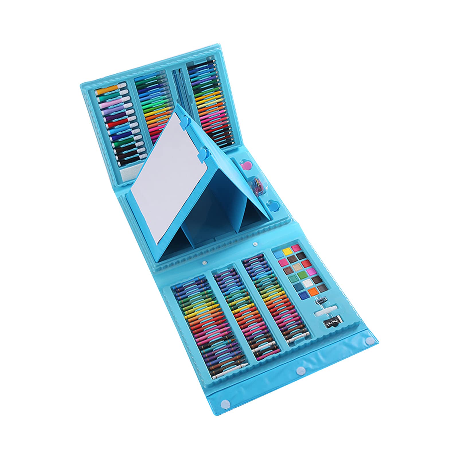 Kit Complet D'art de Dessin de 280 Pièces, étui de Voyage en PVC de Conception Professionnelle pour Artistes