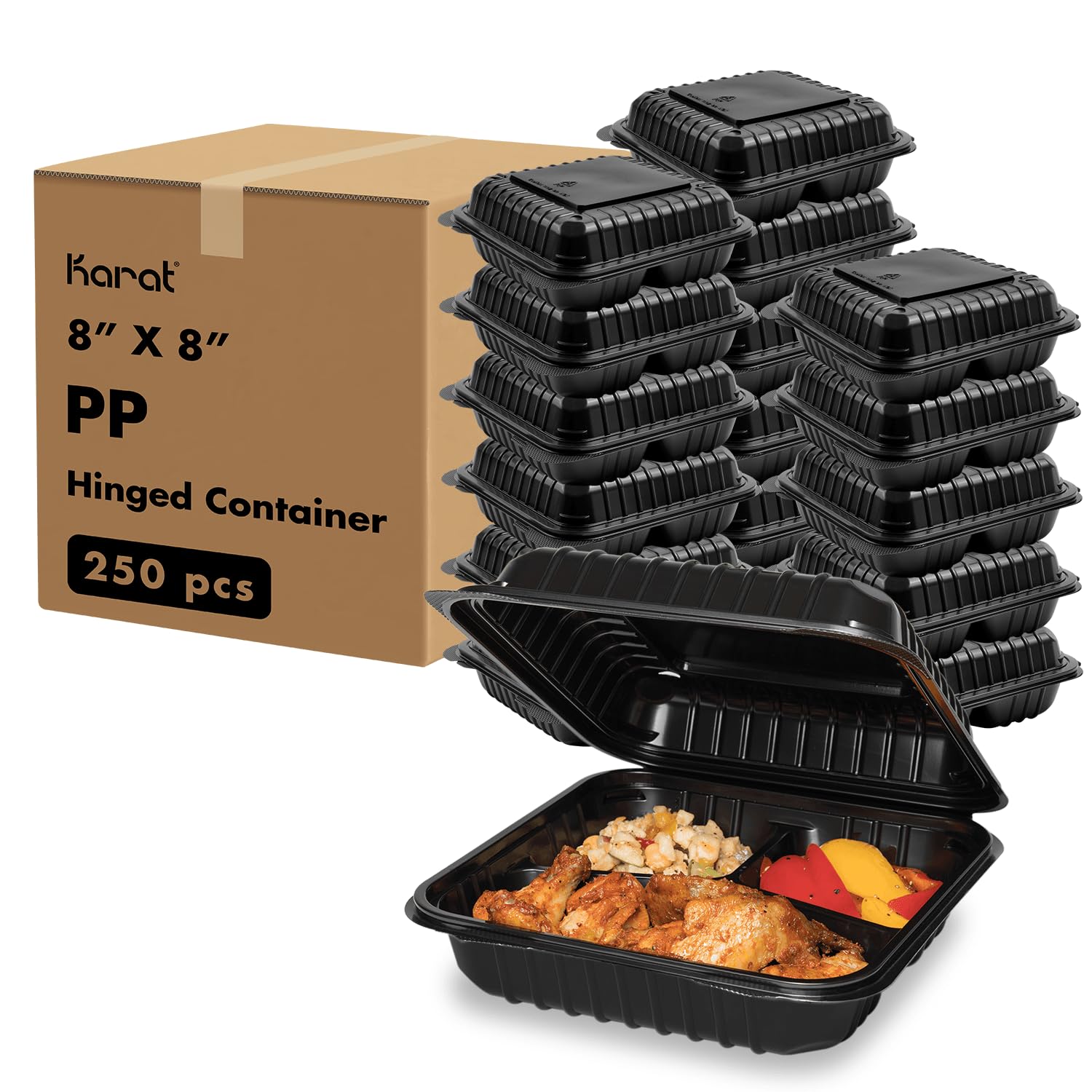 Amazon.com: Karat Clamshell Take Out Food Containers [8