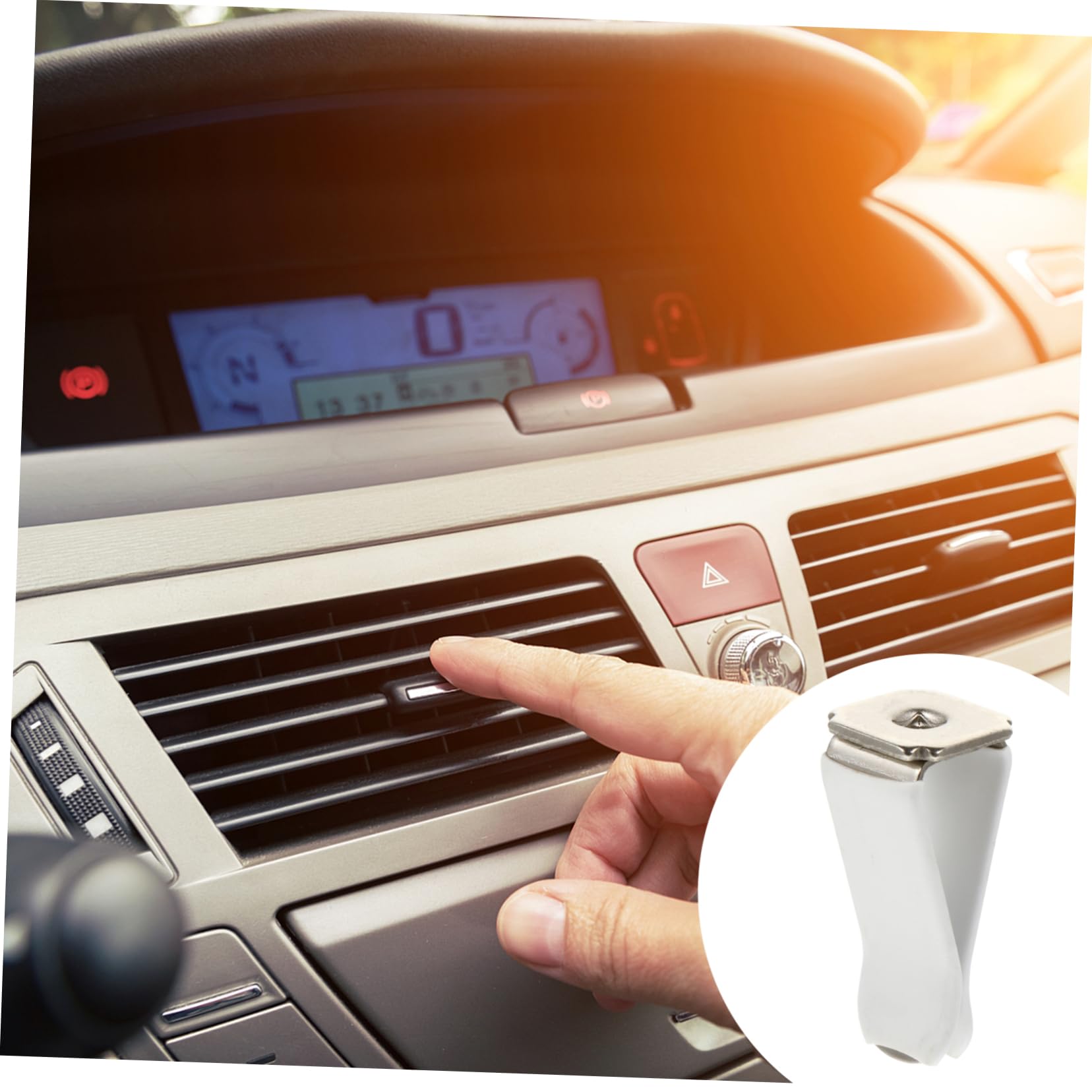 iplusmile 120stücke Auto Duftdiffusor Clips Aromatherapie Vent Clips Für Auto Büro Und Zuhause Langlebig Und Stilvoll Geeignet Für Verschiedene Ätherische Öle Kratzschutz Und Einfache