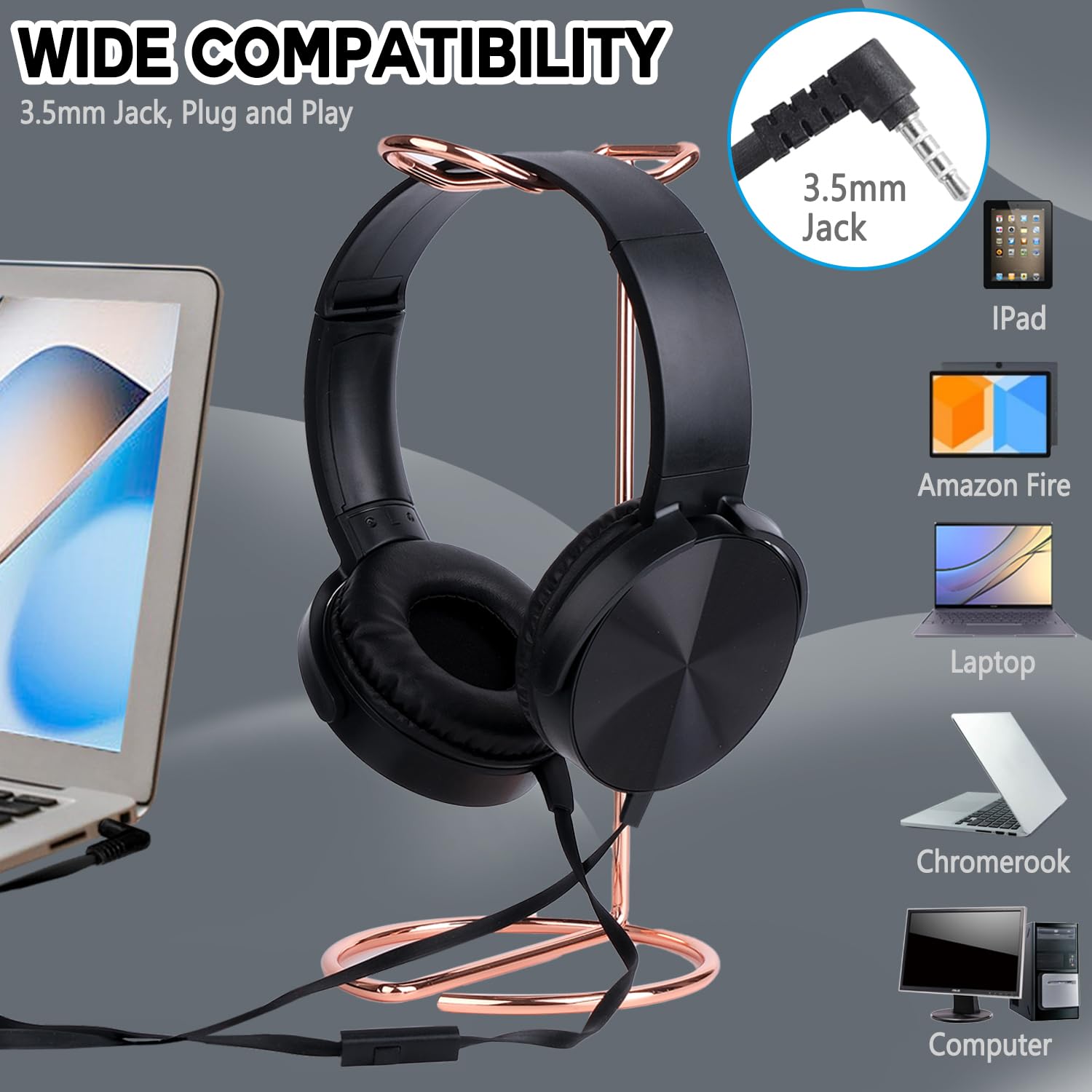 Auriculares a granel con micrófono, paquete de 10 para niños en el aula, auriculares de alambre resistentes con juego de clase de micrófono para estudiantes escolares, adolescentes y niños