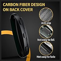 Vista 3 de TANGSEN Funda para llavero TPU Compatible con Infiniti EX FX G JX M Q QX Nissan Altima Armada Cube GT-R Murano Versa Textura de fibra de carbono