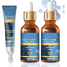 3 PCS Olavitas Serum & Intense Eye Revive Cream, Olavitas Liquid Solution, BotO-X Face Serum, Eye Bag Cream for Anti Aging Smooth Fine Lines & Anti Wrinkle, Absorb Quickly & Suitable All Skin Type