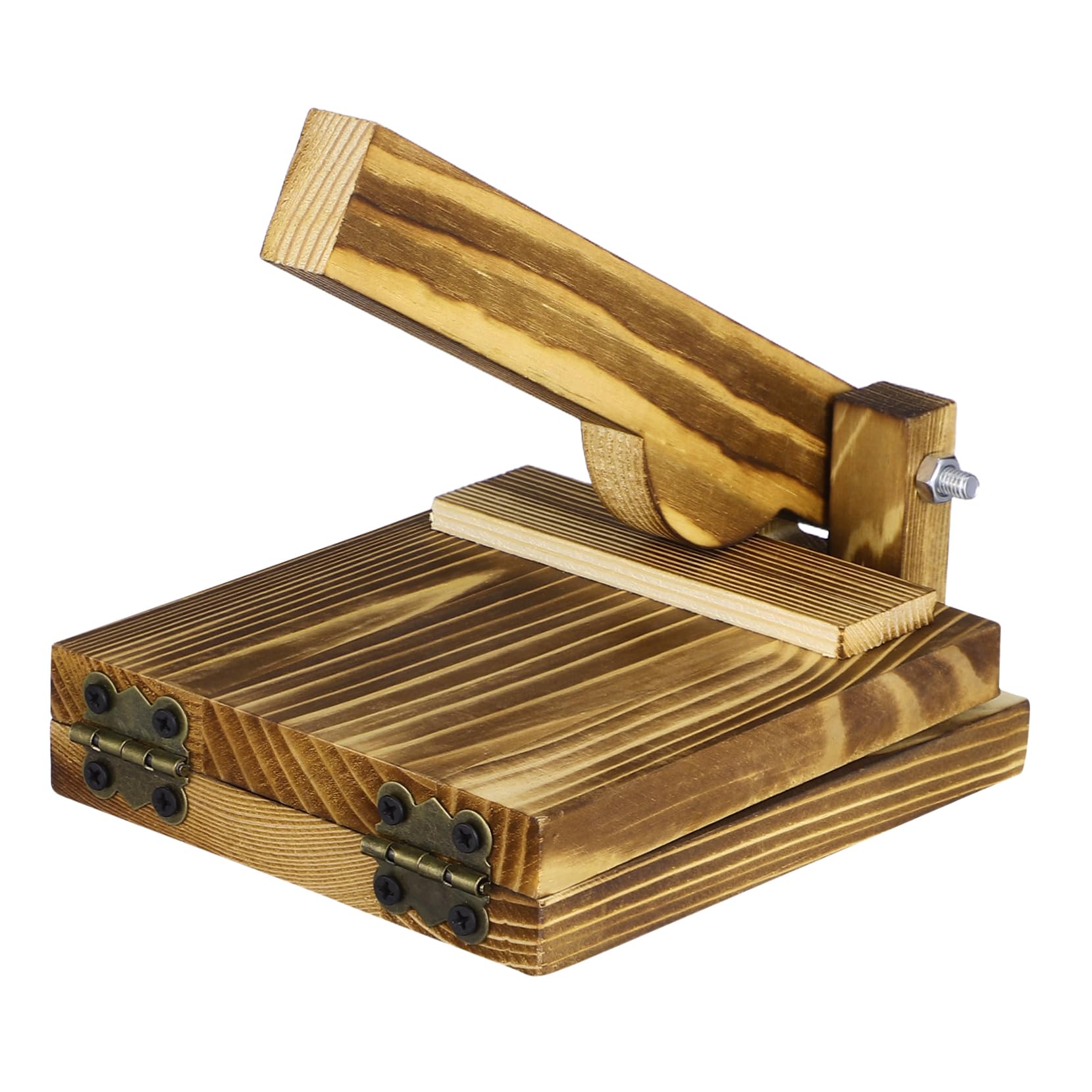 Stampo per Sfoglia Ravioli in Legno, 1 Pezzo, Manico Ergonomico