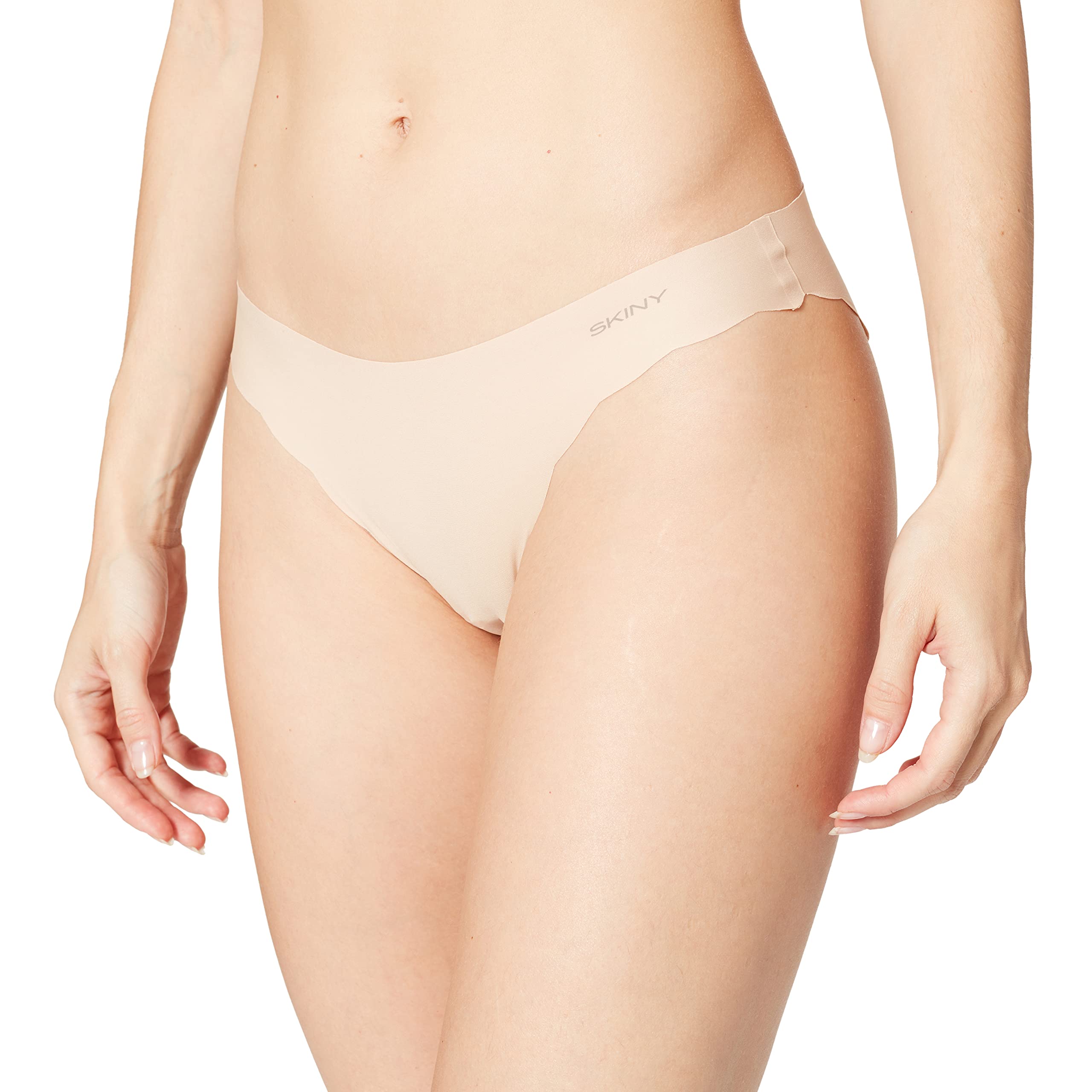 Skiny Rio Slip Micro Essentials Brasiliano Donna - Microfibra Morbida Con Nastrino Romantico - 2