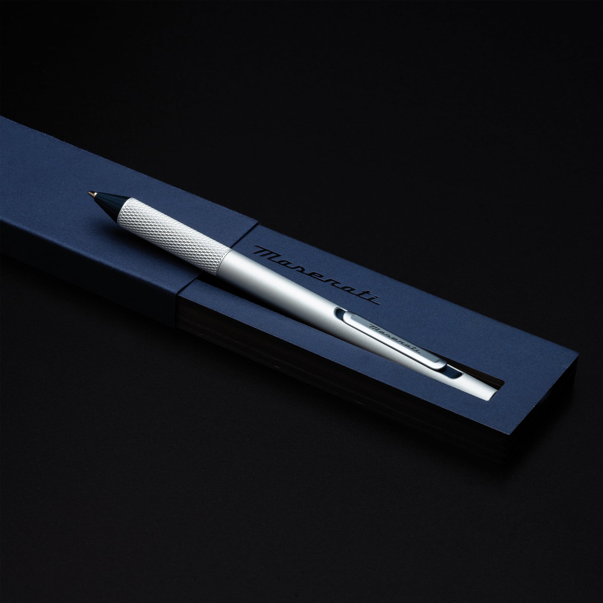 Pininfarina Slider Maserati Edition | Penna a sfera in alluminio di lusso | Strumento di scrittura progettato con precisione | Regalo perfetto per appassionati e dirigenti automobilistici