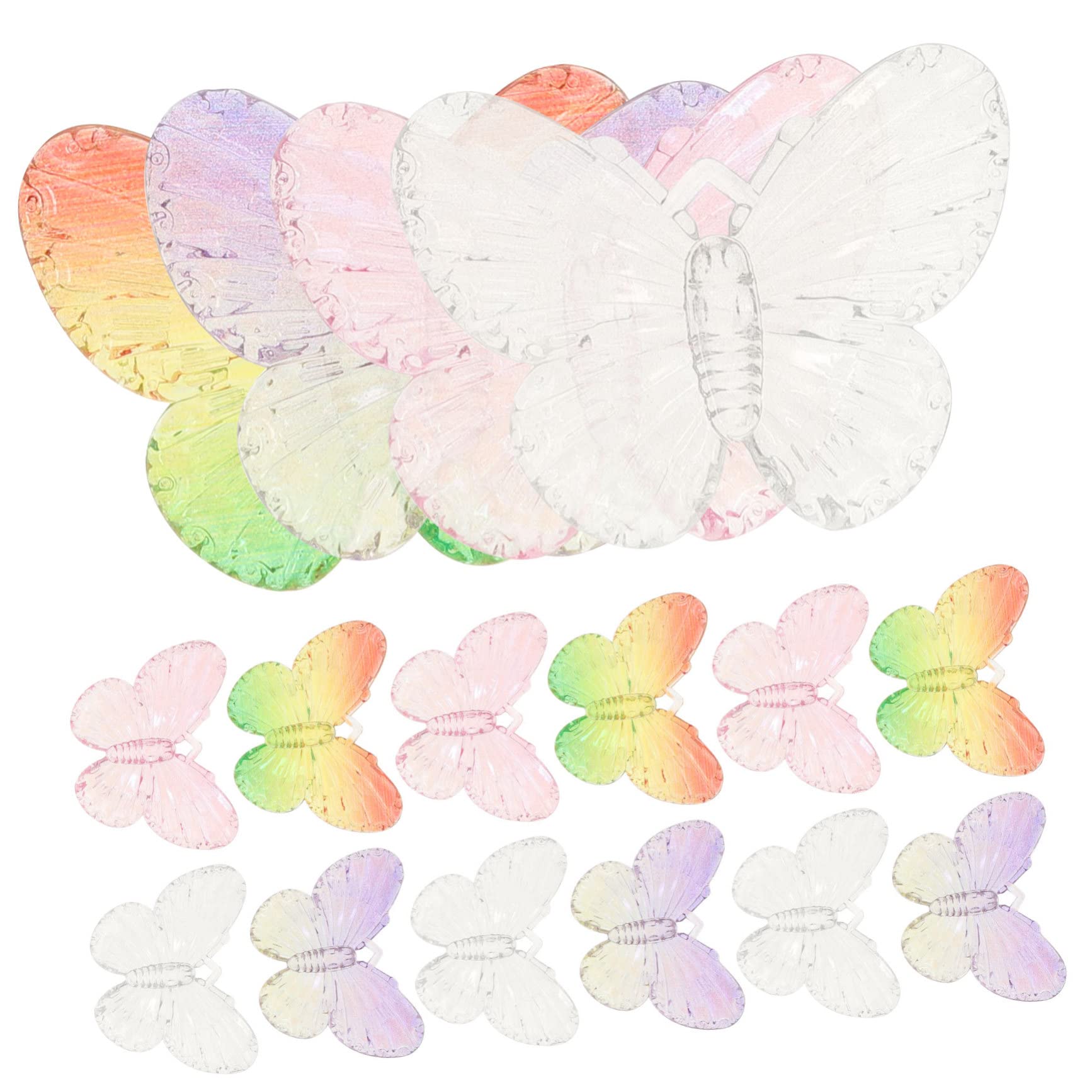 TEHAUX 150 Piezas Colgantes Decorativos Mariposas Colgantes De Joyería Colgante Exquisito Cuentas De Encanto Del Bolso Colgante De Exquisito Único De