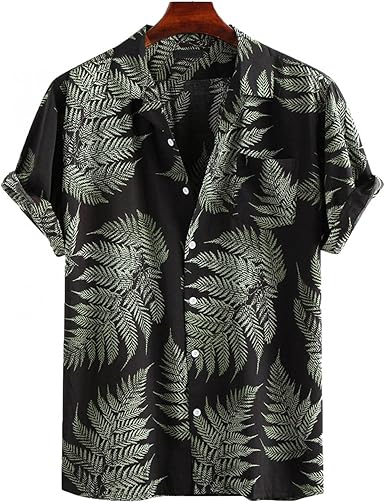 Relaxed fit hawaiian shirts Clearance