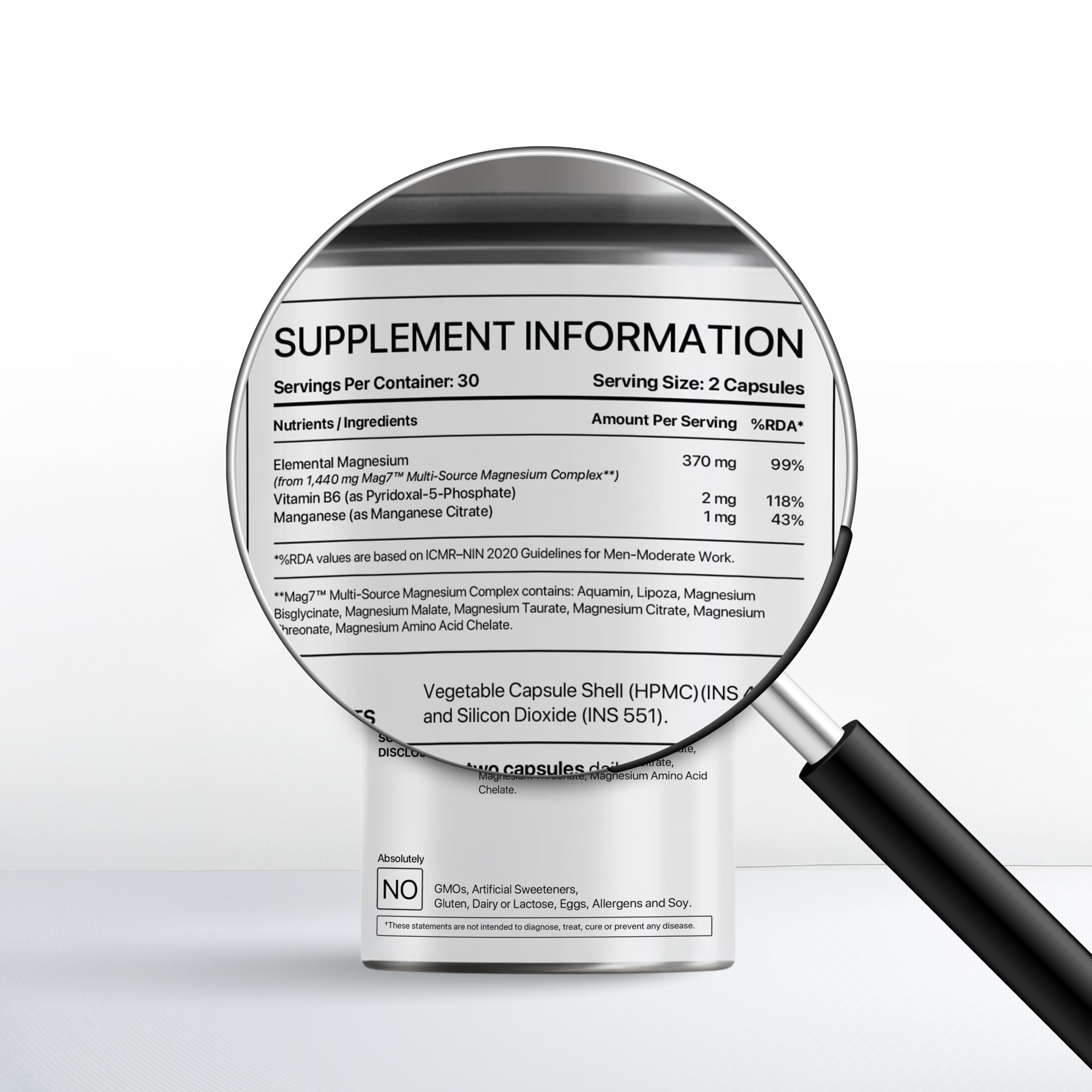 Decode Age Mag7 | Magnesium Glycinate with Citrate & Malate | Chelated for High Absorption | Magnesium Complex Supplement - Supports Sleep, Mood, Muscle Recovery & Bone Health 4