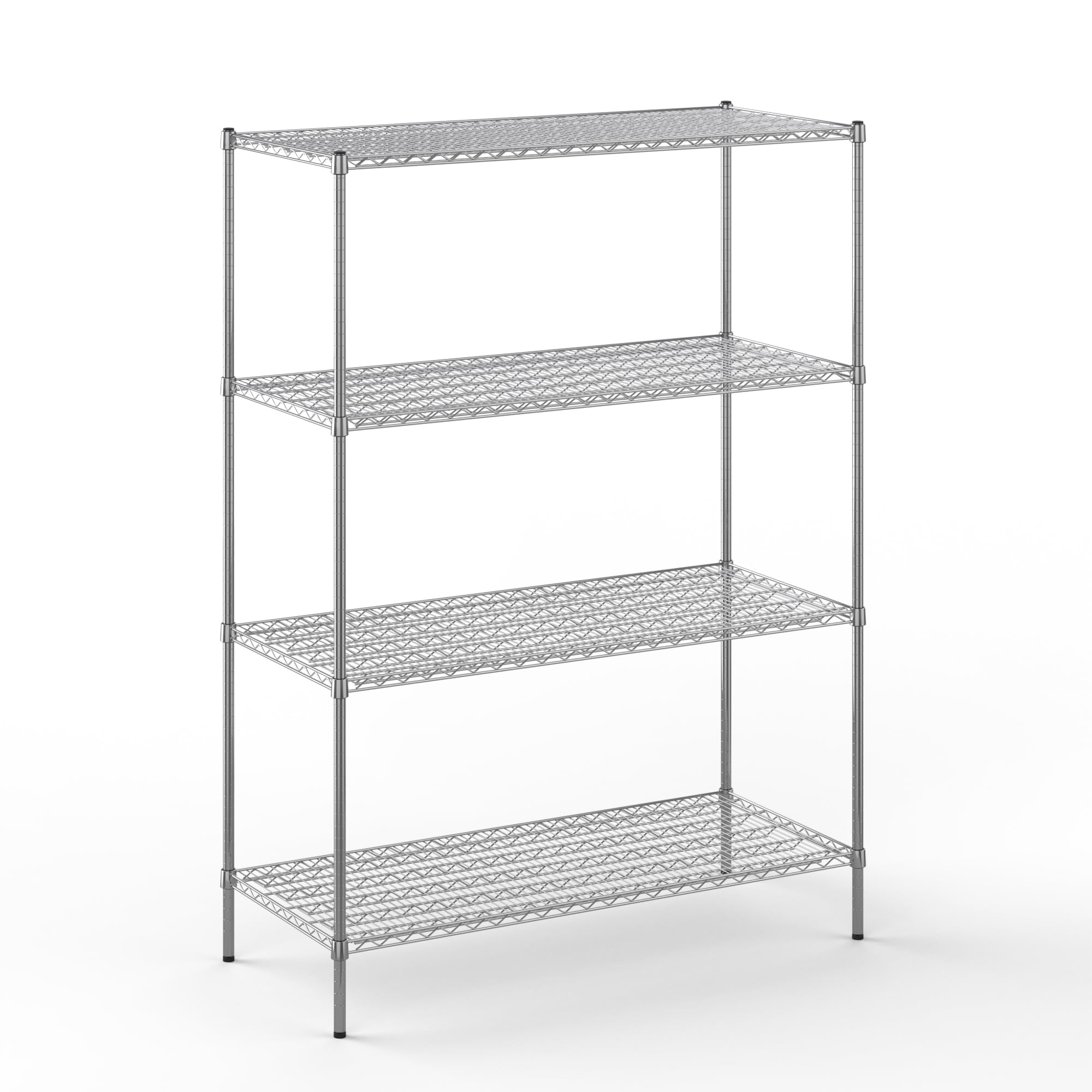 Regal Altair 24" Deep x 54" Wide x 74" Height Wire Shelving Kit | 4-Tier | NSF Commercial Storage Rack Unit