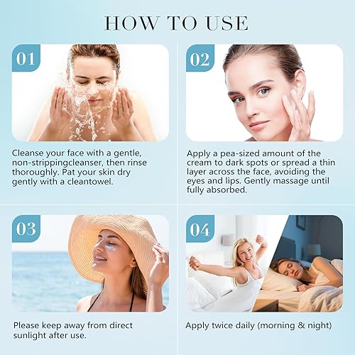 Miniatura 7 de Eliminador de manchas oscuras para cara y cuerpo, fórmula avanzada con corrector de manchas oscuras de niacinamida para manchas de la edad, pecas,