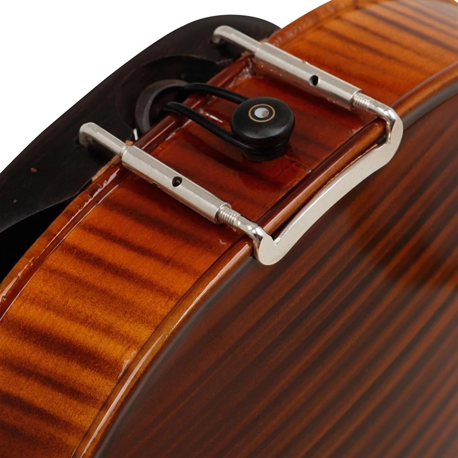 4/4 Violino Pannello In Legno Di Abete Rosso Strumento A Corde Professionale Con Set Completo Di Parti Di Violino Illuminazione Violino(Set 2)
