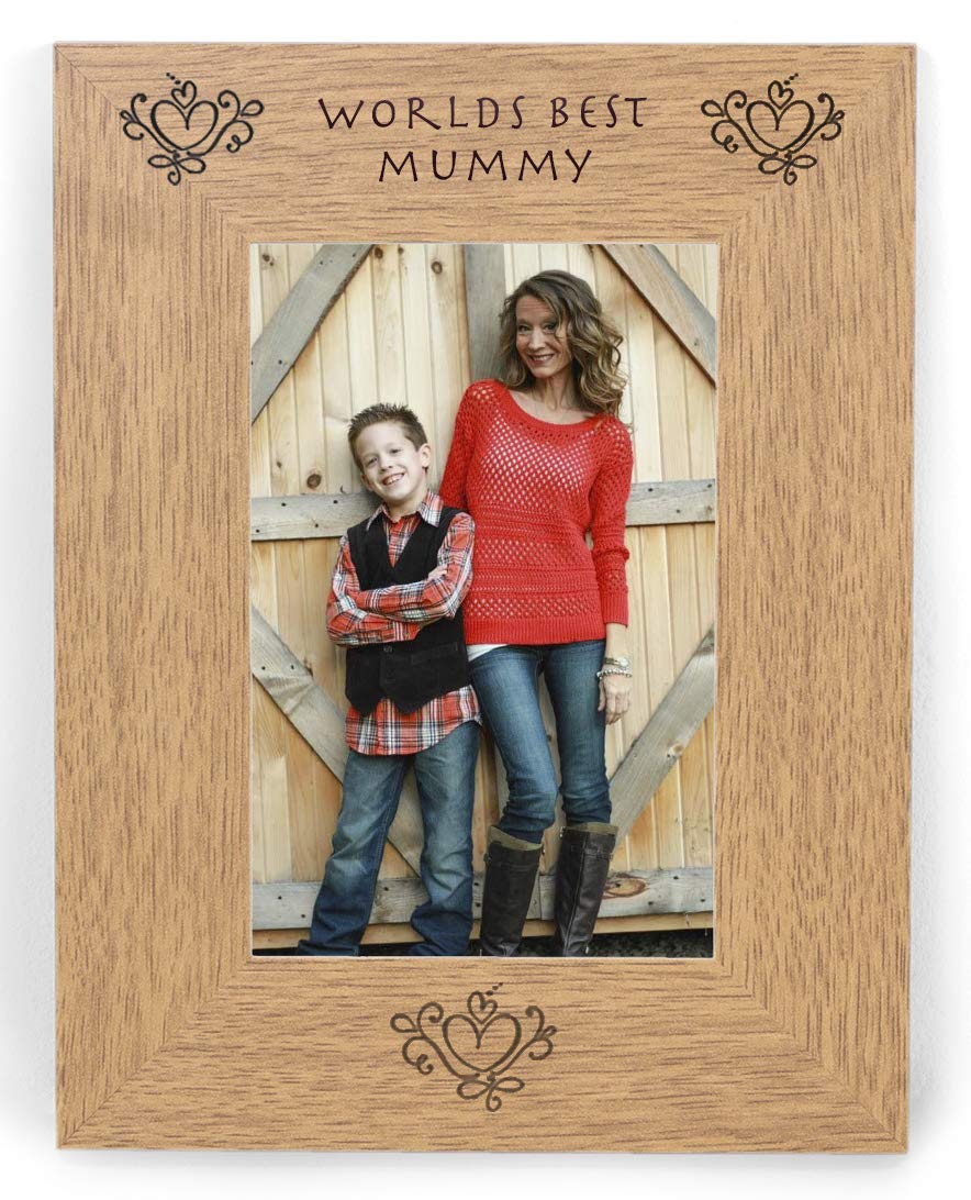 Chris Bag Of Goodies Brown Worlds Best Mummy 6X4 Photo Picture Frame Keepsake Gift For Birthday From Son Daughter