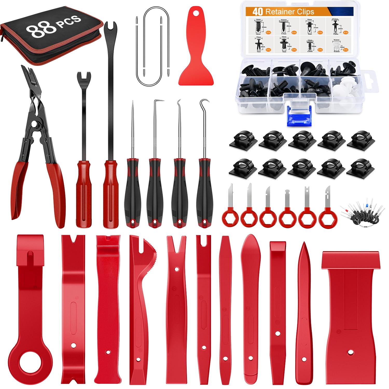 88Pcs Trim Removal Tool