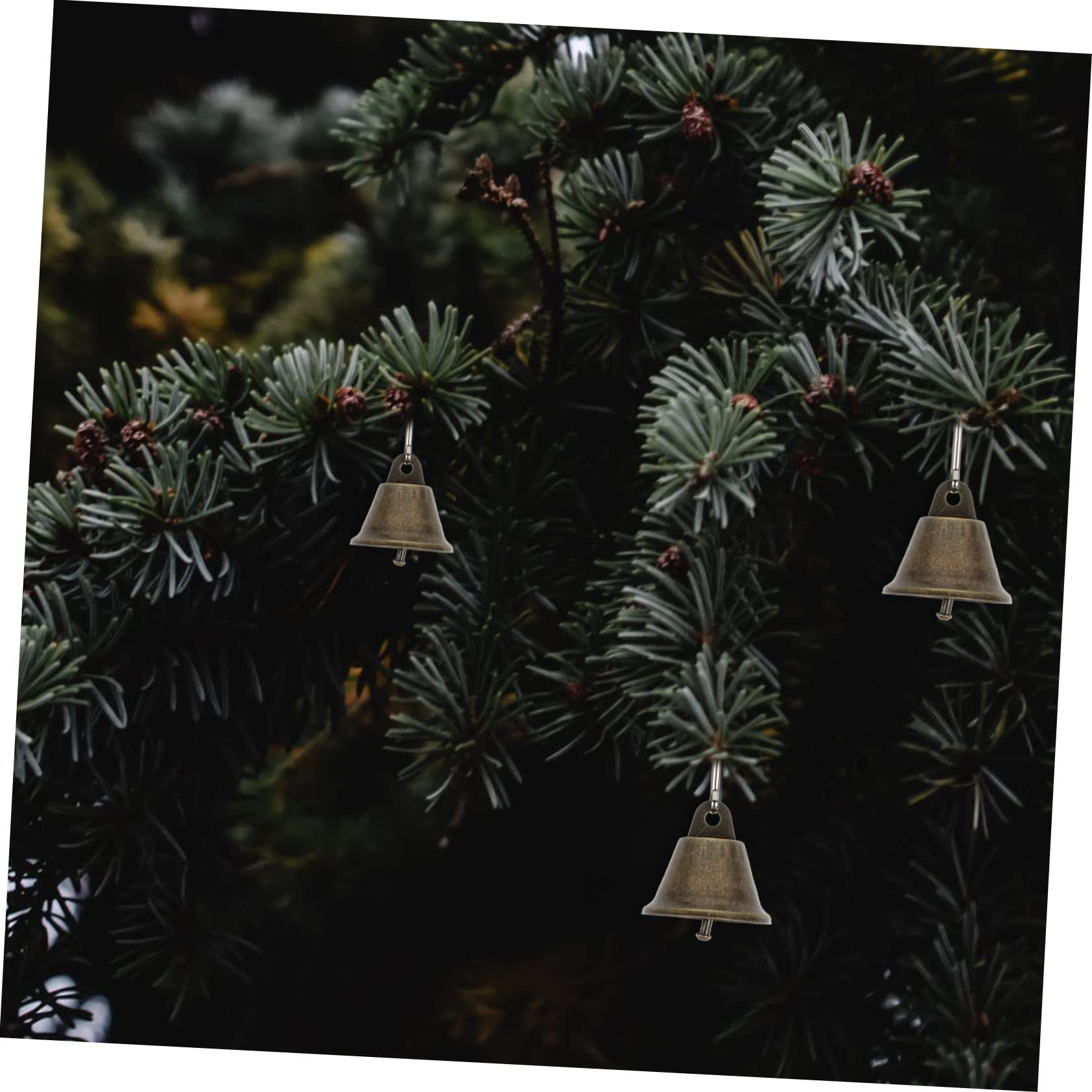 Levemolo 75pezzi Campane Decorative Di Natale Ciondoli Sospesi Per Decorazioni Festive Piccole Campane Per Addobbi Natalizi e Artigianato