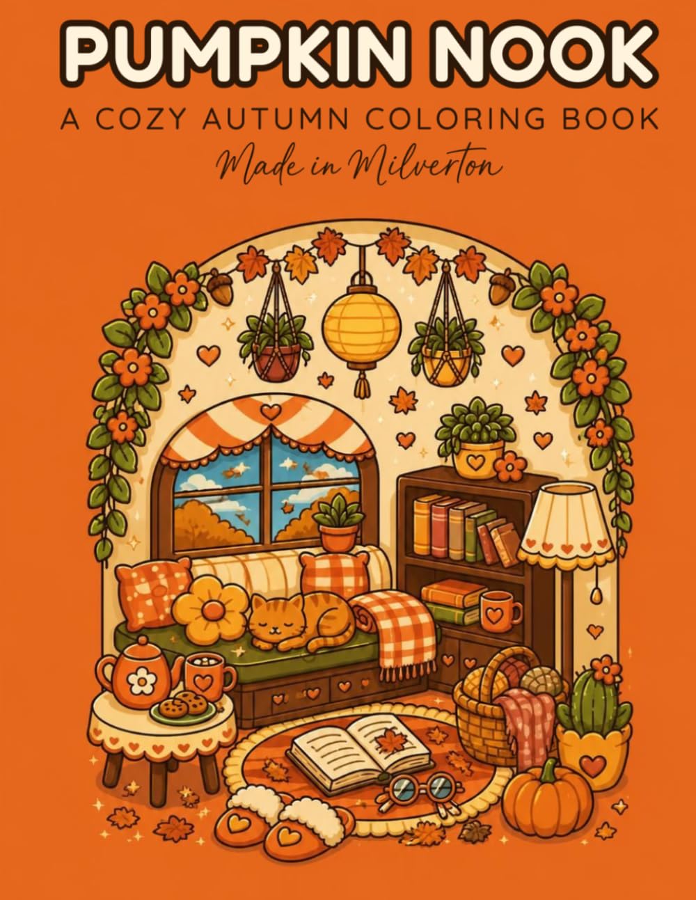 Pumpkin Nook: A Cozy Autumn Coloring Book