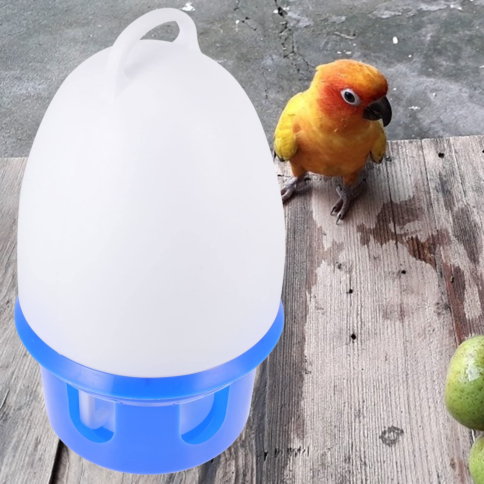 Mipcase Caldera para Aves Bebedero Automático De Gran Capacidad con Base Reforzada y Sistema De Llenado para Comederos y Bebederos