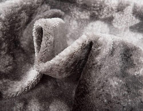 Miniatura 7 de Unique Loom Sofia Collection - Alfombra Larvotto (6 pies 1 pulgada x 9 pies, rectangular, gris oscuromarfil)