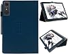 Case Cover for REDMAGIC Nova Gaming Tablet 10.9 inch,Multi-Viewing Angles,Slim Light Shell Stand Cover for ZTE Nubia REDMAGIC Nova Gaming Tablet with Hand Strap& Pencil Holder,Navy Blue