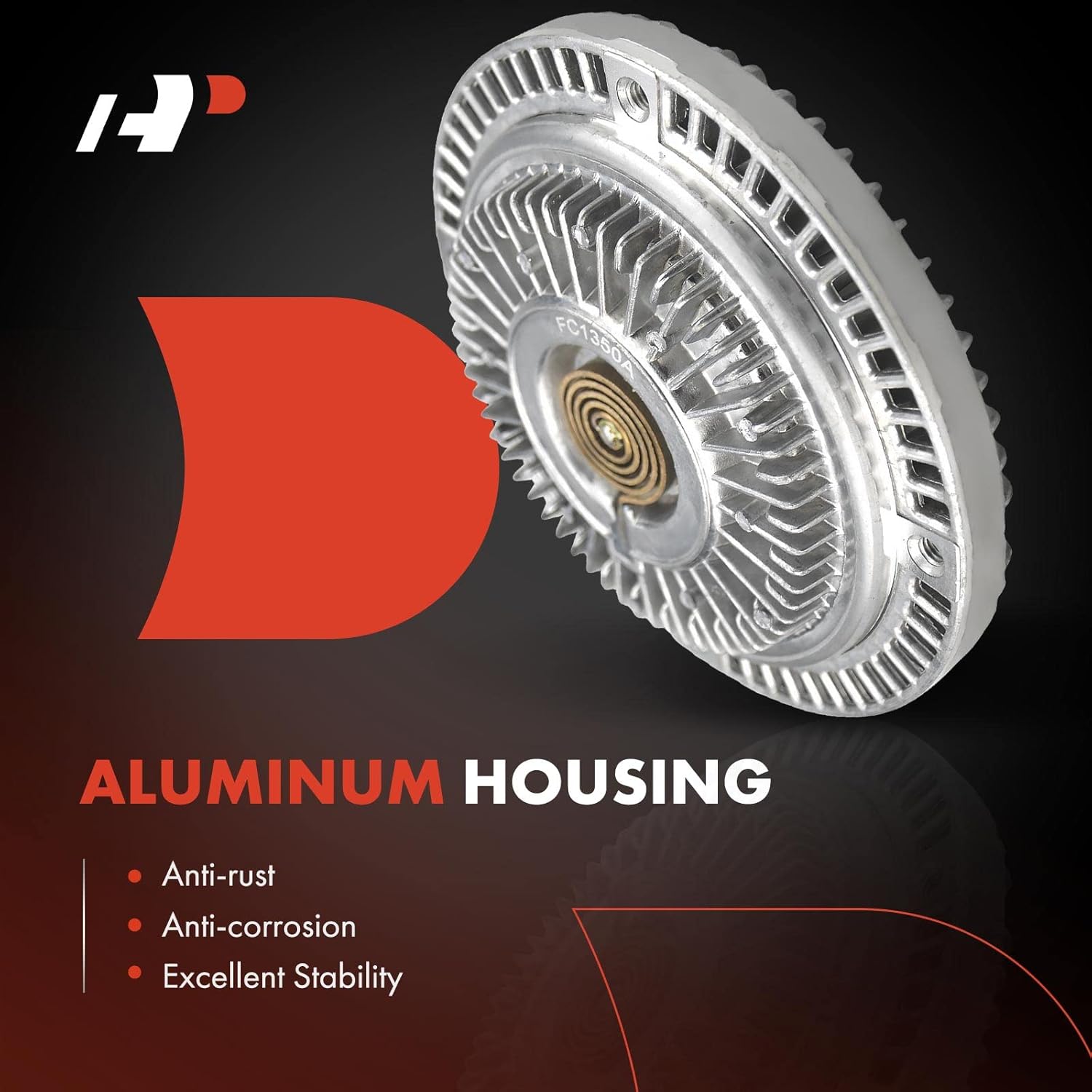 A-Premium Engine Cooling Fan Clutch Compatible with Volkswagen Passat 1998-2005 & Audi A4 A4 Quattro 1996-2001, A6 Quattro 2000-2004, S4, V6 2.7L 2.8L, Replace# 078121350A, 2597