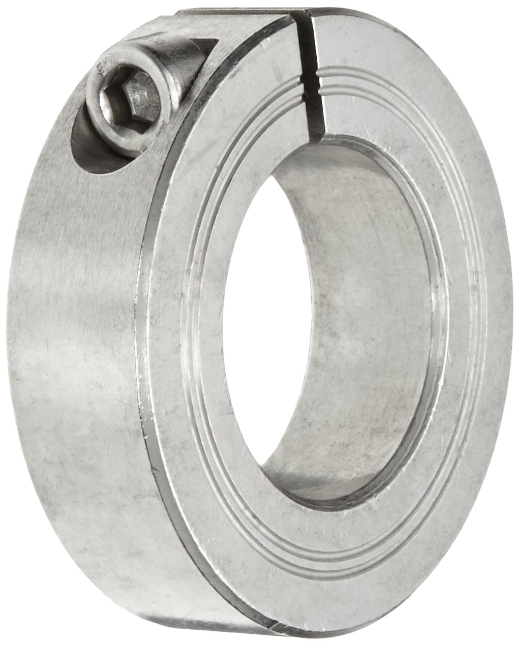 Climax Metal M1C-23-S Shaft Collar, One Piece, Stainless Steel, Metric, 23mm Bore, 1-7/8