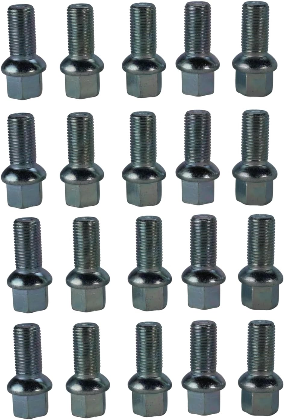 Automotive 20PCS Front Wheel Stud Lug Bolt M14-1.5 Compatible With Audi A5 A4 S4 A6 A7 TT Volkswagen Beetle Replace WHT002437