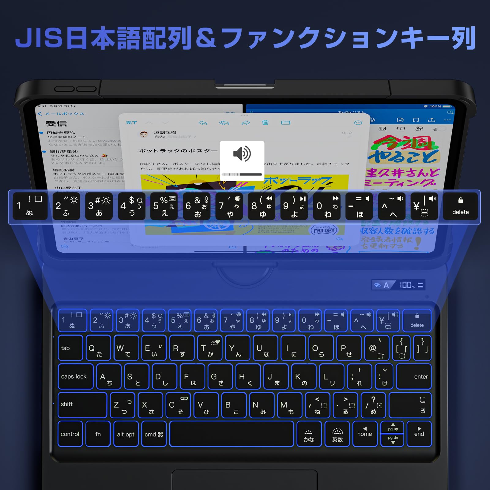 Amazon.co.jp: ifacemall 2025新登場 キーボードケース 日本語配列 低