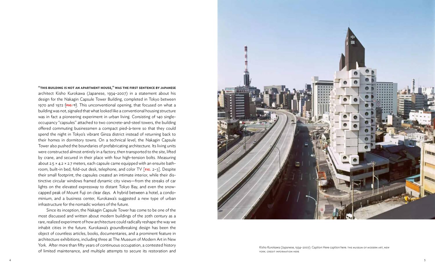 Kisho Kurokawa: Nakagin Capsule Tower