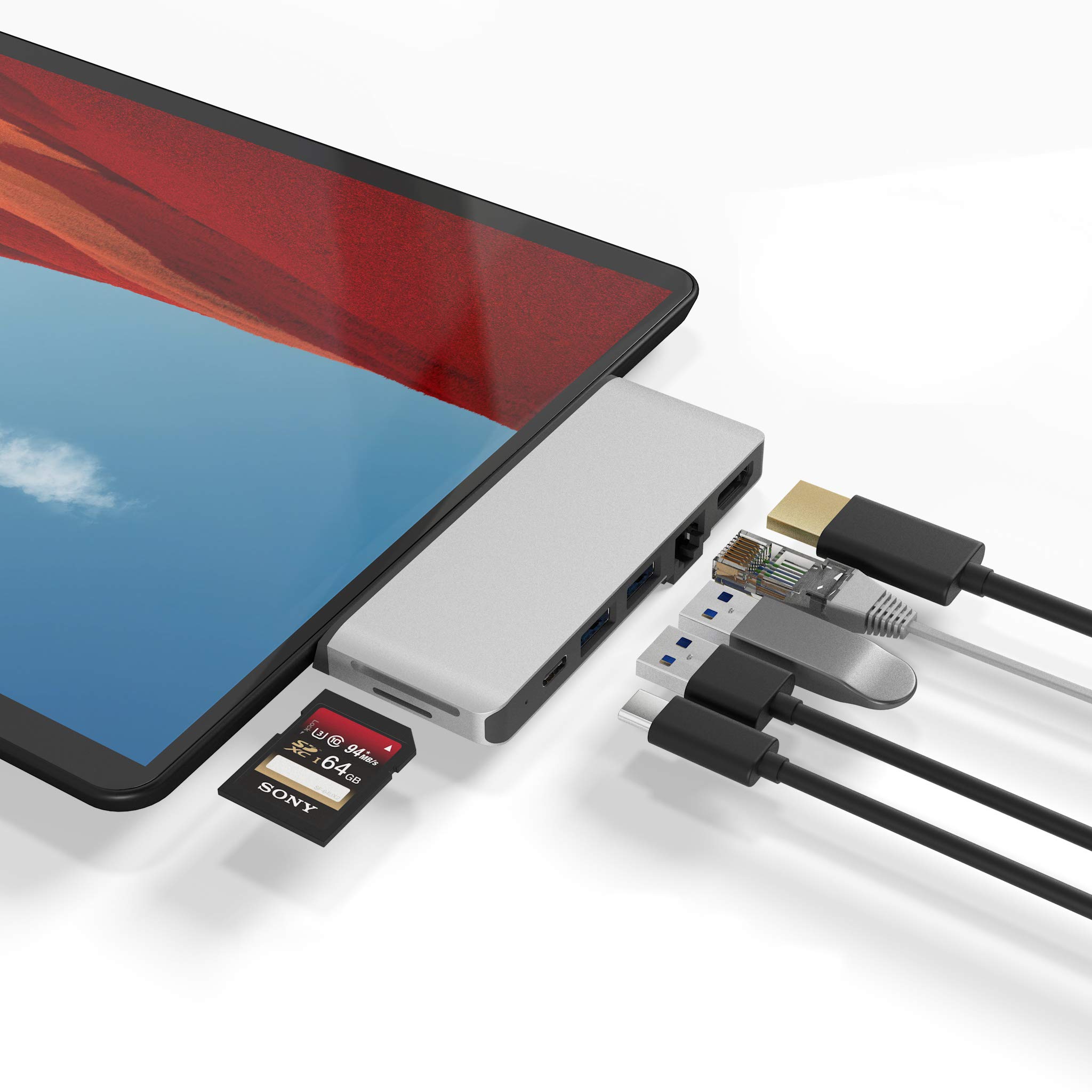 Surface Pro X Hub Docking Station with 