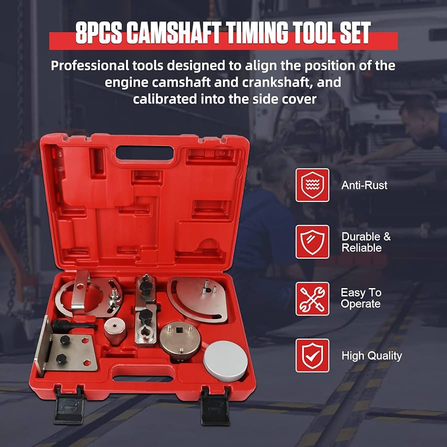 Amazon.com: MRCARTOOL 8 PC Engine Timing Belt Tools, Engine