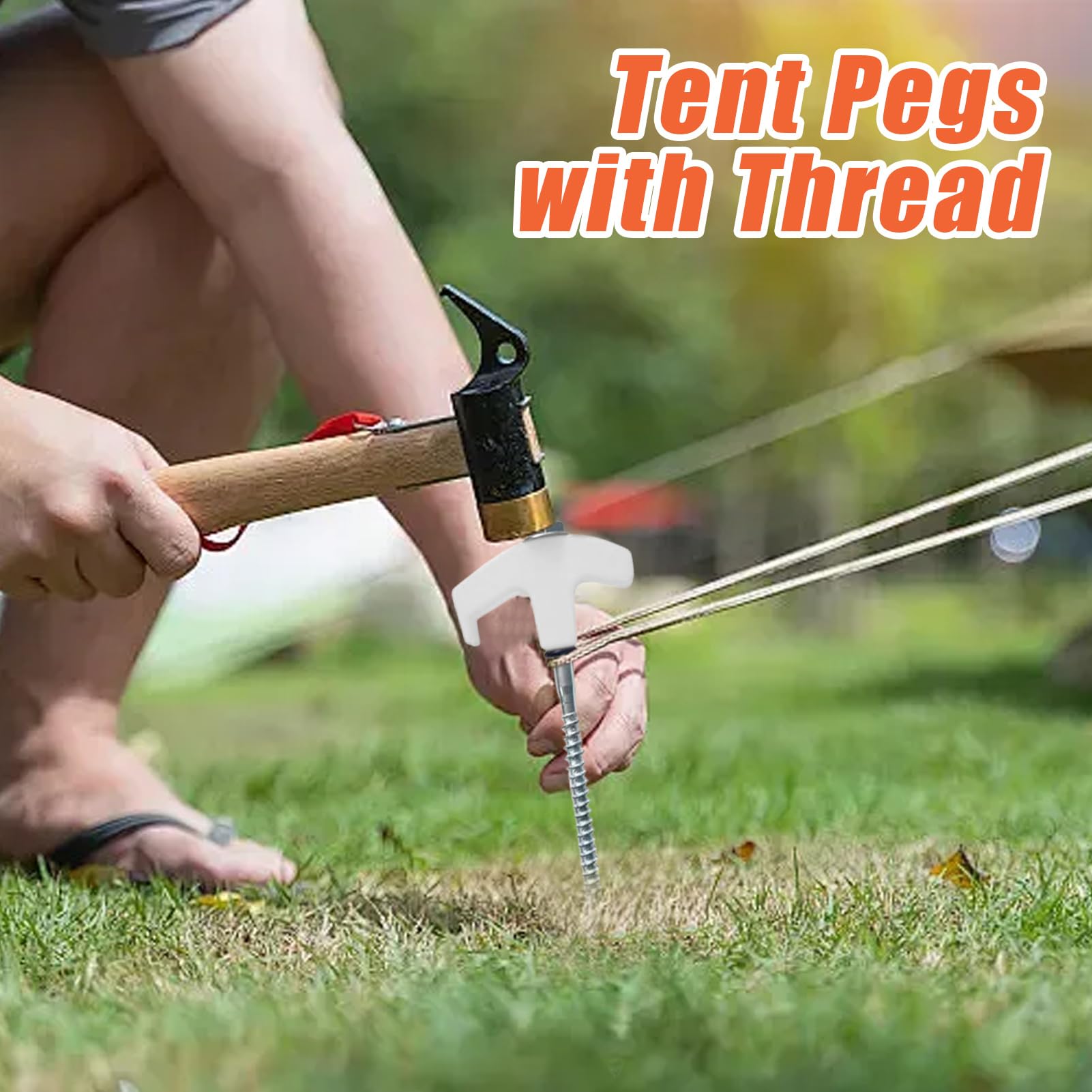 Estacas Para Camping 10 Piezas De Piquetas Para Toldo