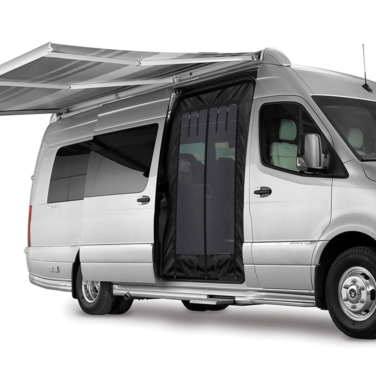Mosquitera Repuesto para Mercedes-Benz Sprinter High Roof 2007-2024, Modelo Mejorado de Mosquitera para Coche, Mosquiteras de Protección contra Insectos para Acampar al Aire Libre (Puerta Lateral)