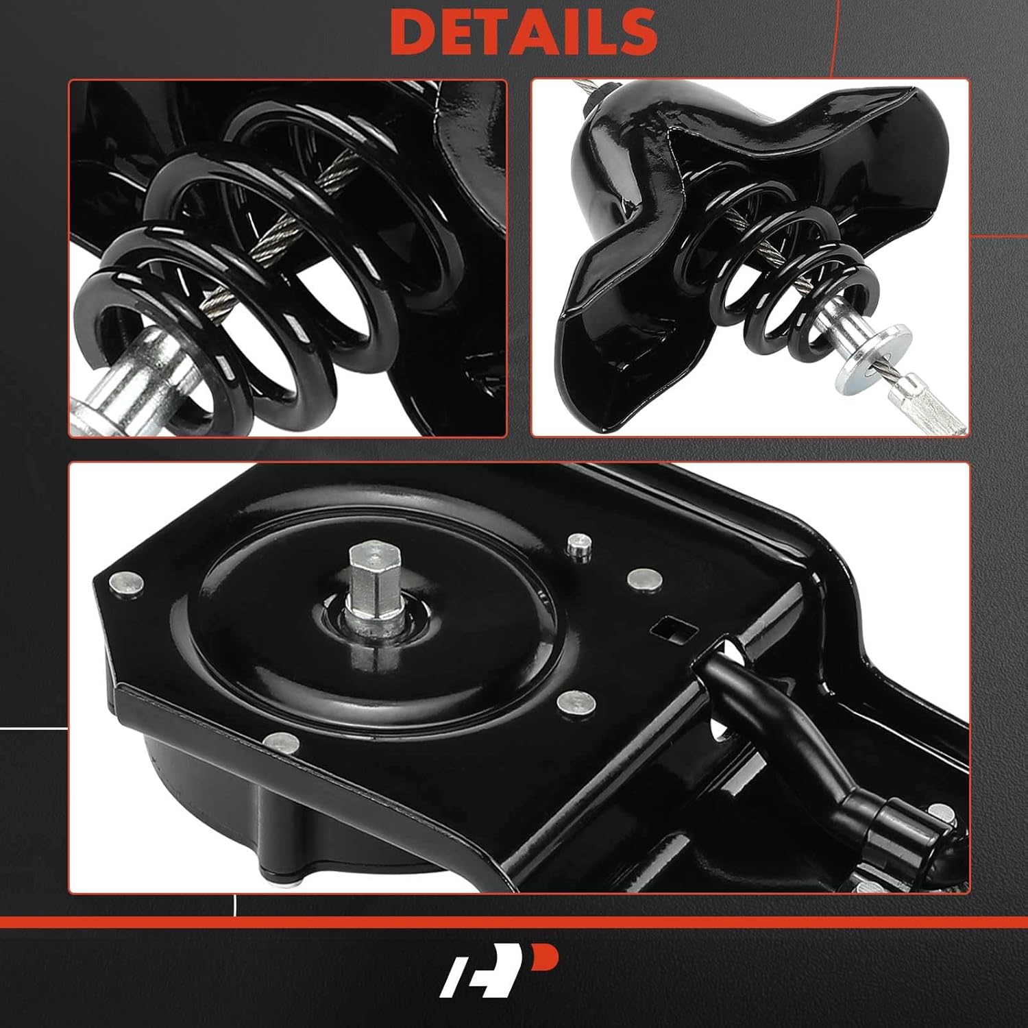 A-Premium Spare Tire Hoist Spare Tire Winch Carrier Compatible with Cadillac SRX 2004-2009, Replace# 15216683, 15251974